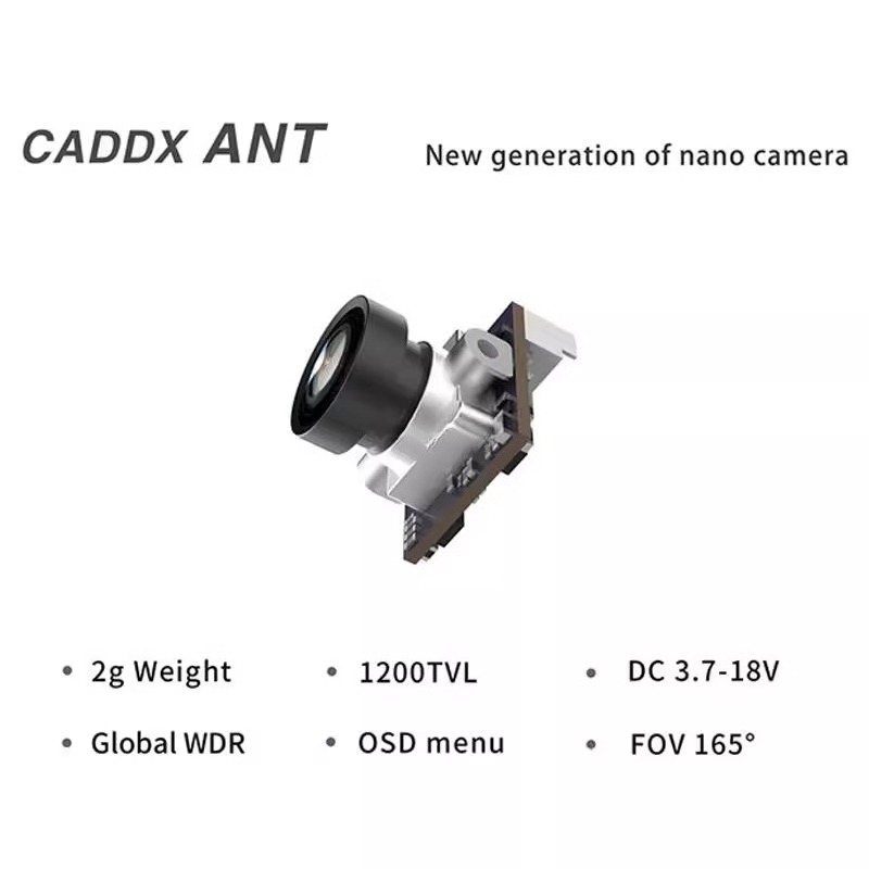 CADDX Snail Nano FPV Camera wi - Fpv Drone Camera recension och pris